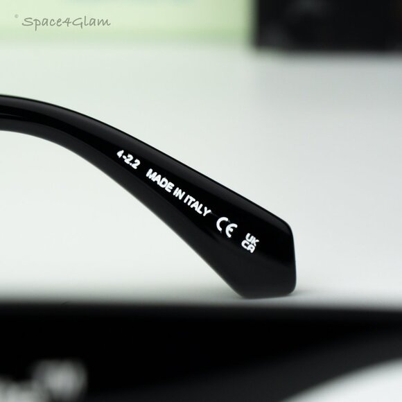 Off-White Women Sunglasses Black Grey Cat Eye OERI041 JOAN 1007 NEW AUTHENTIC main image 14